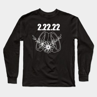 Twosday 2022 - Marriage tee Wedding on Twosday Long Sleeve T-Shirt